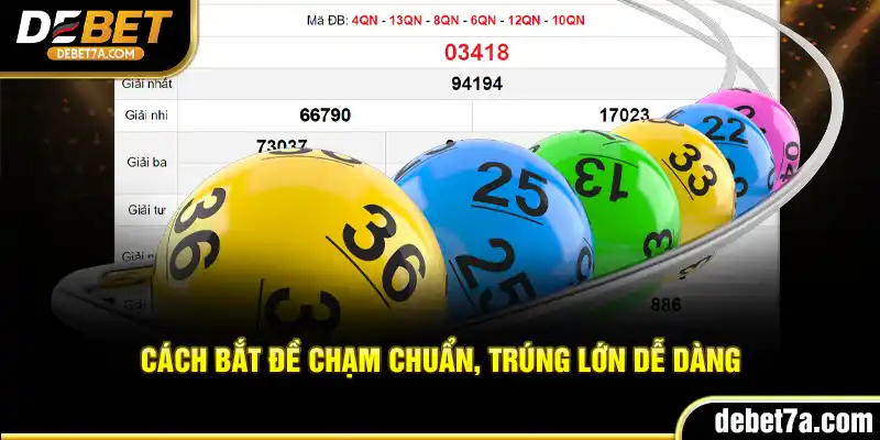 Cách bắt đề chạm chuẩn, trúng lớn dễ dàng