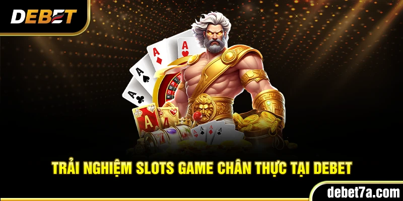 Trải nghiệm slots game chân thực tại Debet